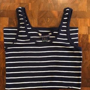 French Connection Striped Tank